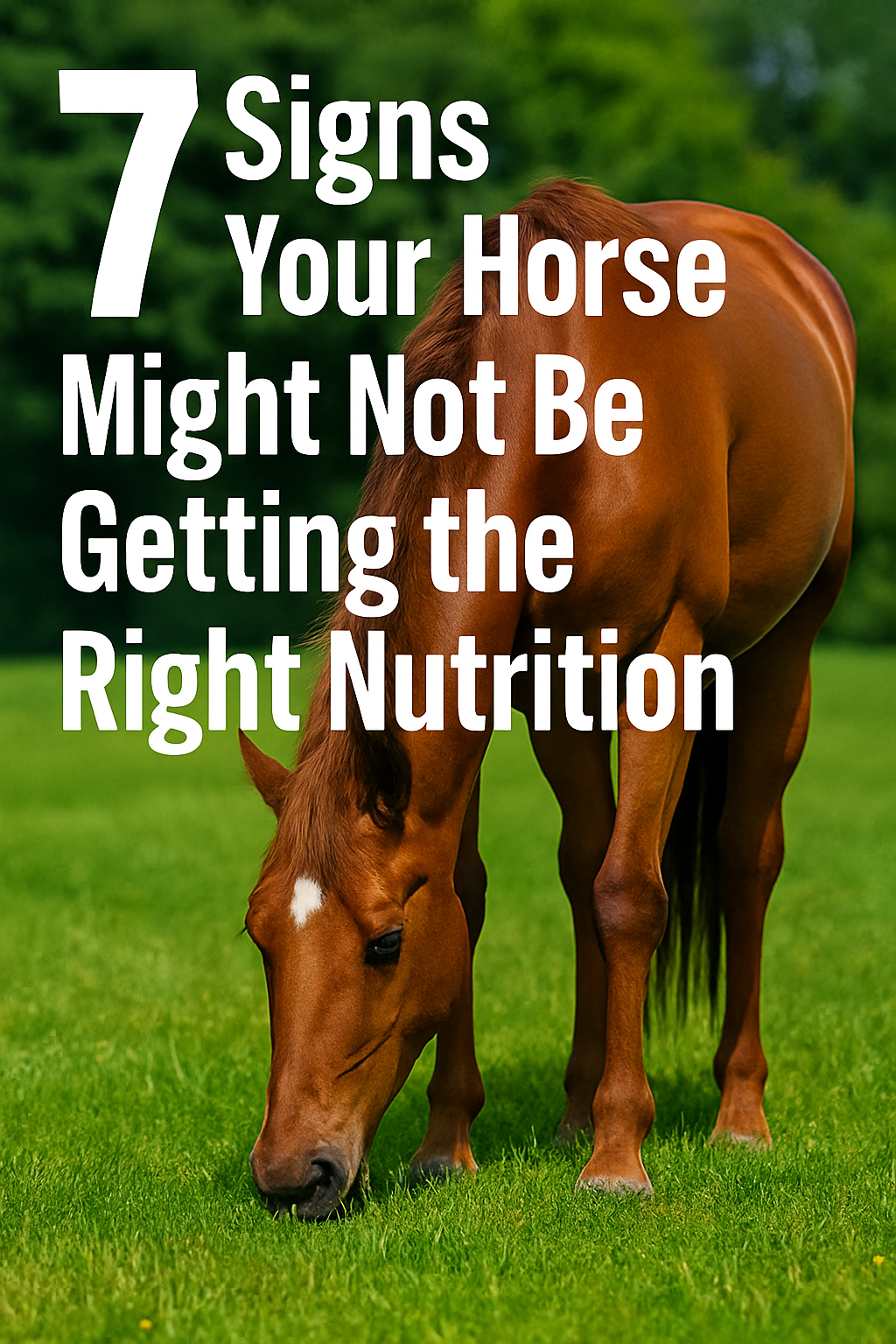 7 Signs Your Horse Might Not Be Getting the Right Nutrition